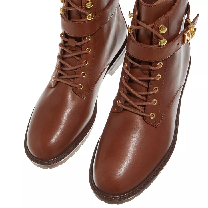 Ralph lauren lace up boots best sale