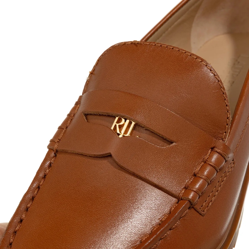 Lauren Ralph Lauren Loafer Marli-Flats-Loafer Lauren Tan(Image 5)