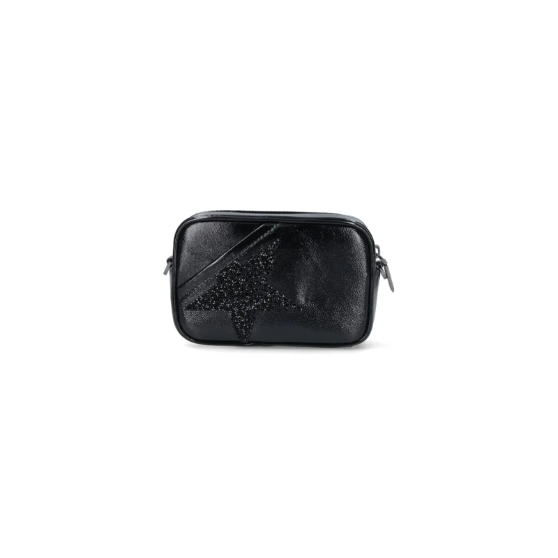 Golden Goose Schultertasche "Star" Mini Shoulder Bag – Black Black