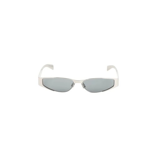 Saint Laurent Lunettes de soleil Silver Metallic Sunglasses Silver