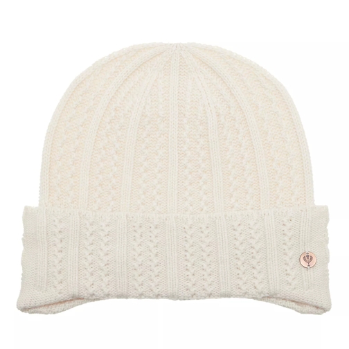 FRAAS Cashmere Wool Hat Cream White Cappello di lana