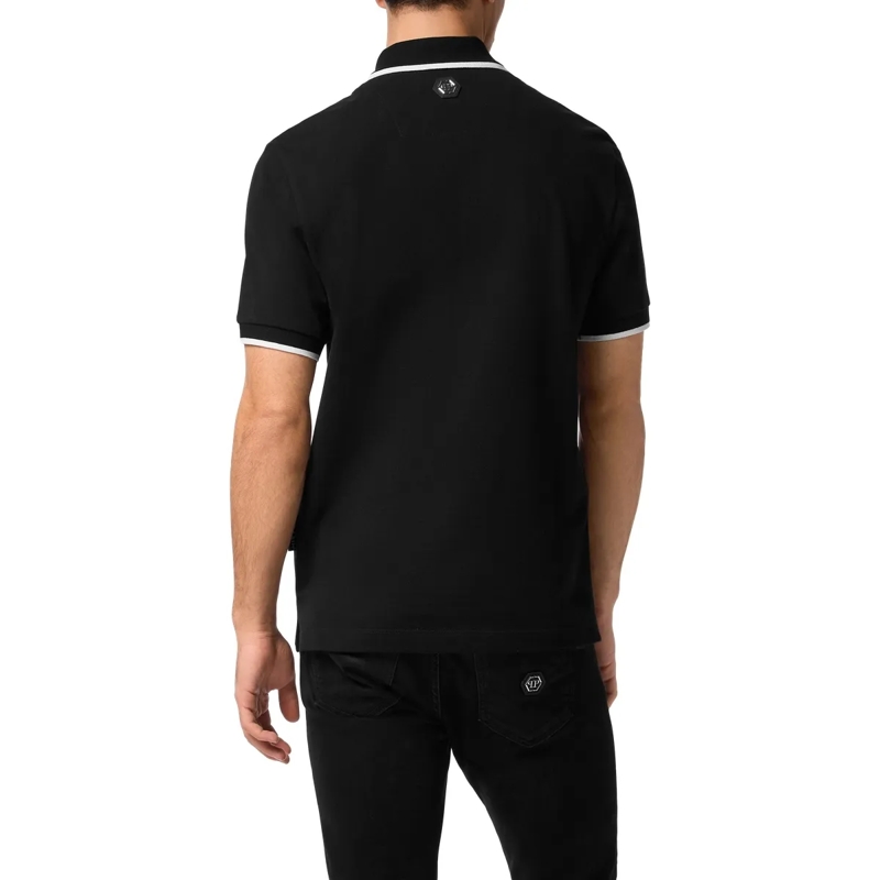 Philipp Plein Top Poloshirt Ss Teddy schwarz(Image 2)
