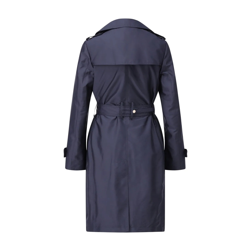 Moorer Wintermantel Trenchcoat Giverny-DA6 Navy(Image 3)