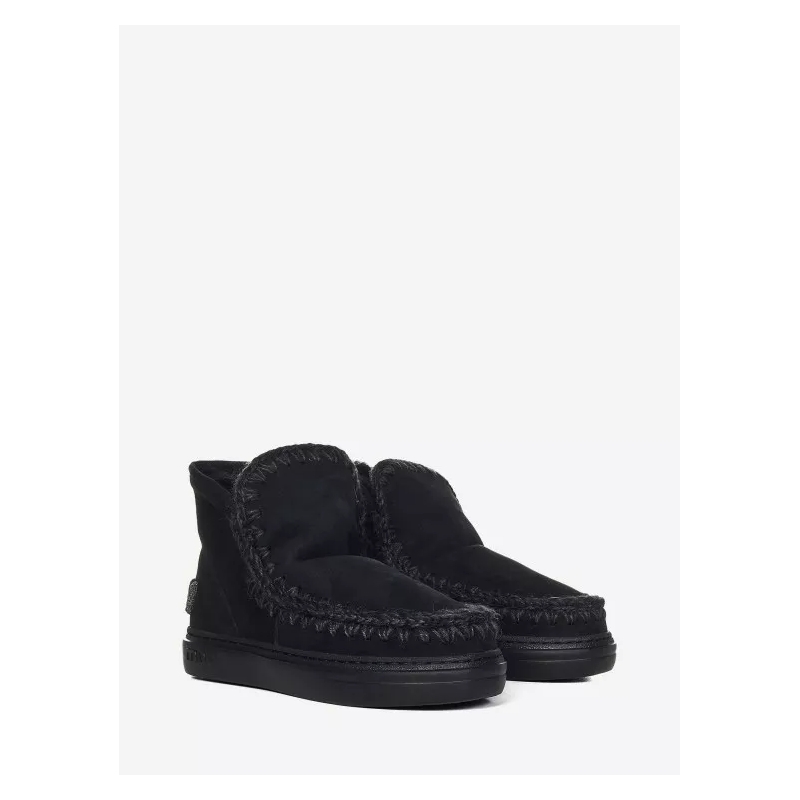 Mou Winterboots Eskimo Sneakers With Glitter Black(Image 2)