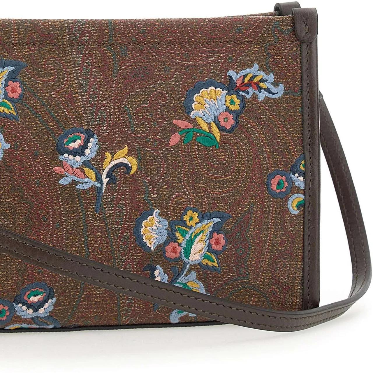 ETRO Clutches Bags Brown in bruin