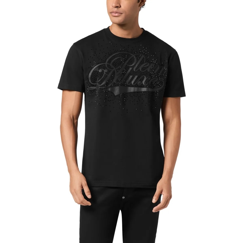 Philipp Plein T-Shirt T-Shirt Round Neck Ss Embellished schwarz(Image 3)