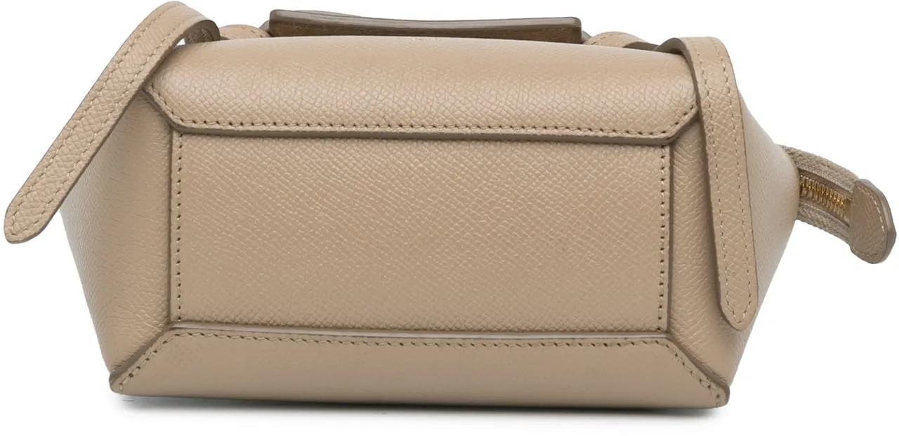 Celine Hobo bags 2020 Pico Grained Calfskin Belt Bag in bruin