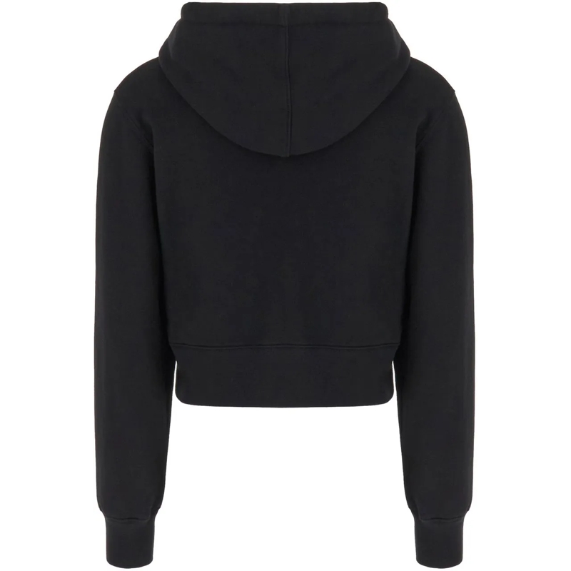 Palm Angels  Palm Angels Black stretch cotton sweatshirt schwarz(Image 2)