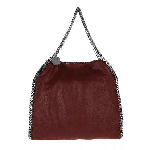 Stella McCartney Falabella Shaggy Deer Small Fold-Over Tote Ruby Tote