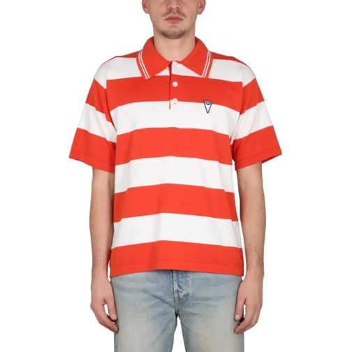 Kenzo Polohemd Polo Shirt 'Nautical Stripes' Red