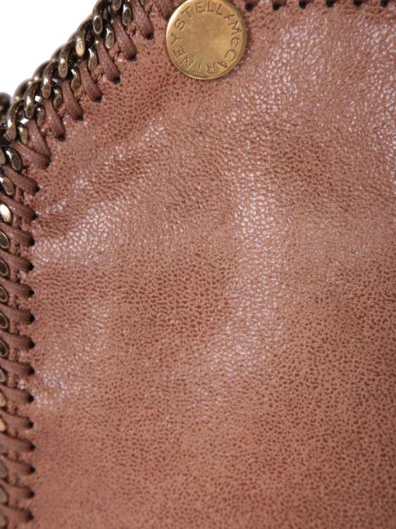 Stella Mccartney Crossbody bags Pecan-Toned Bag With Antique Gold Chain Detailing in bruin