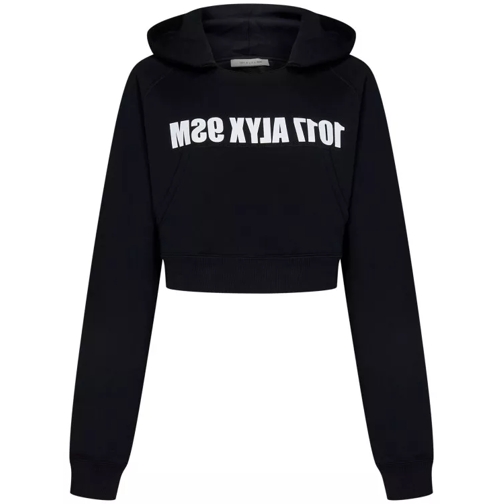 1017 Alyx 9Sm Black Hoodie Sweatshirt Black Sweatshirts