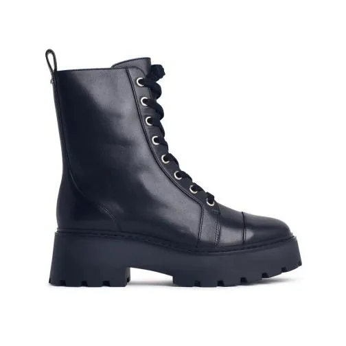 MICHAEL Michael Kors Blake' Black Leather Boots Black Laars