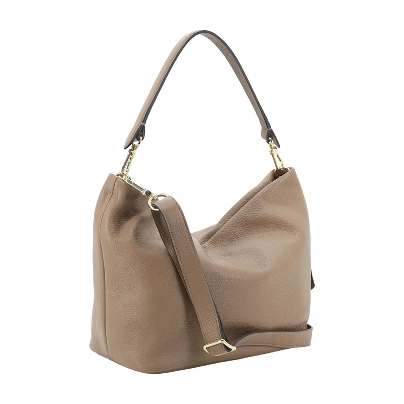 Abro Crossbodytas Hobo Bag Ebony aus Leder braun(Image 7)