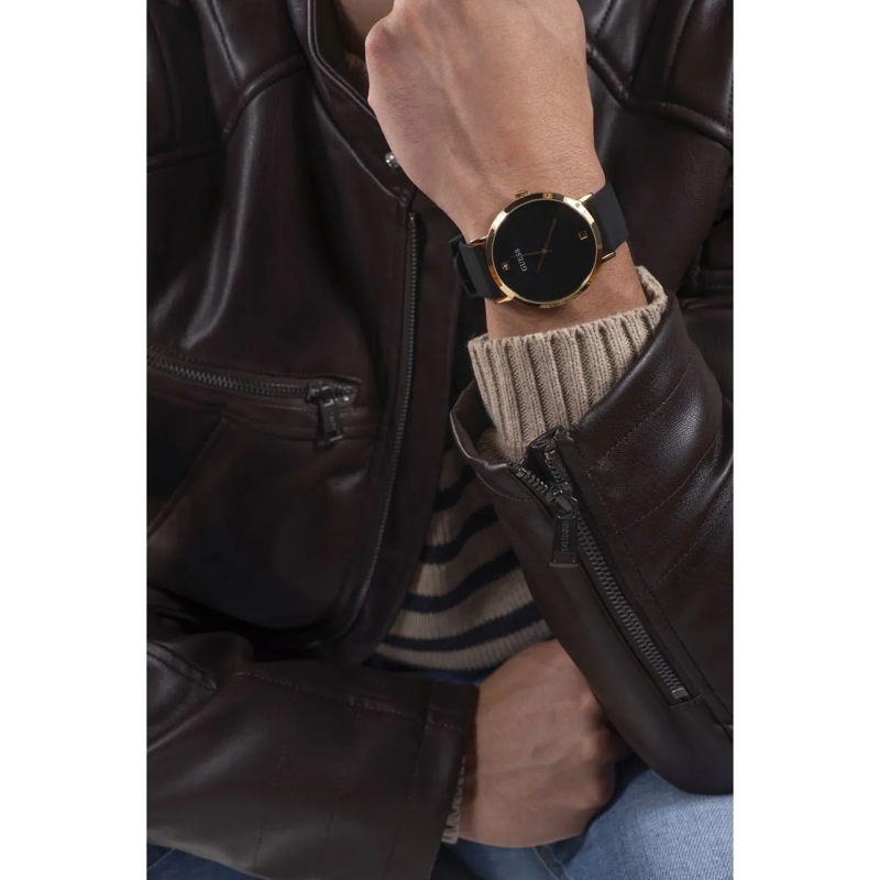 Guess Quarzuhr Quarz Analog Uhr Gd Supernova schwarz(Image 5)