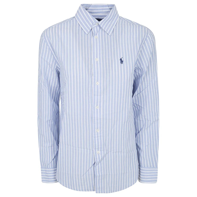 Polo Ralph Lauren Hemd Vertical Striped Button-Up Shirt Blue