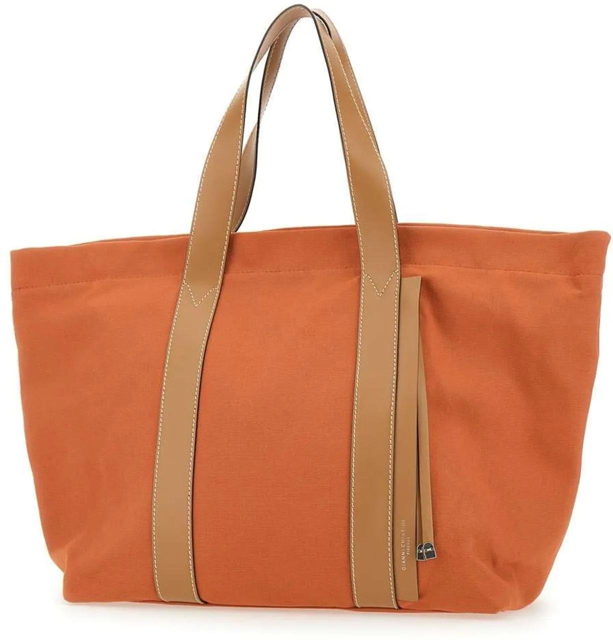 Gianni Chiarini Hobo bags Orange in oranje