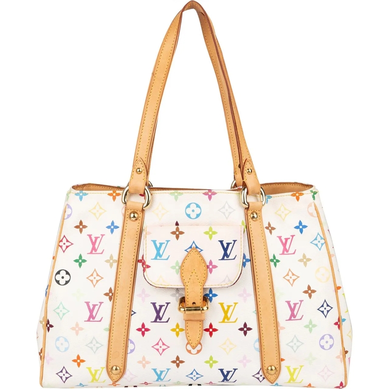 Louis Vuitton Tote Louis Vuitton Monogram Multicolor Murakami Aurelia weiß