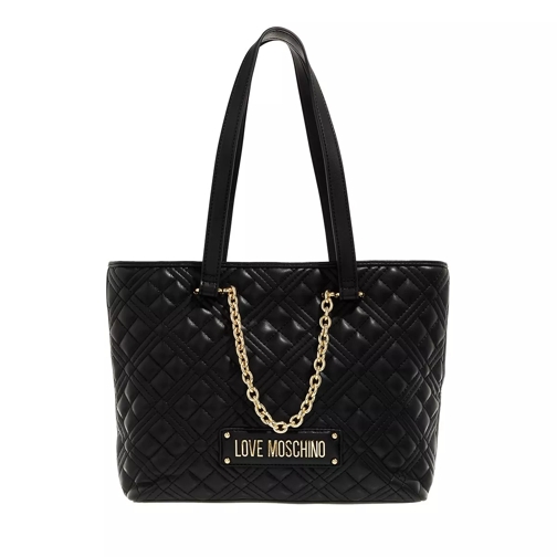 Love Moschino Quilted Bag Nero Shoppingväska