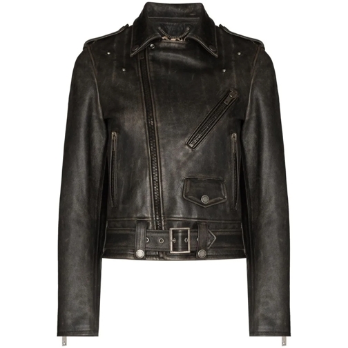 Golden Goose Lederjacken Leather Jacket Black