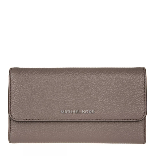 MICHAEL Michael Kors Mercer LG Trifold Wallet Leather Cinder Tri-Fold Portemonnaie