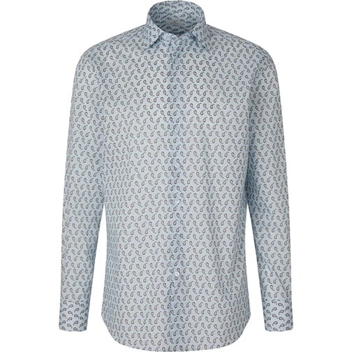 Etro T-Shirts Printed Cotton Shirt blau