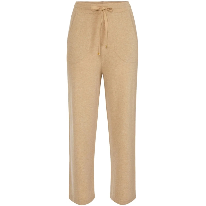 Elisabetta Franchi  Trousers Honey Melange beige