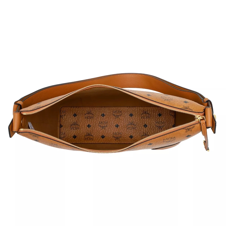 MCM Visetos Medium Klara Hobo Cognac 1283287