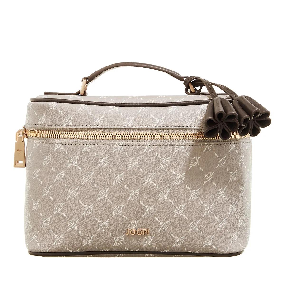 JOOP! Kosmetiktaschen - Cortina 1.0 Flora Washbag Mhz - Gr. unisize - in Taupe - für Damen