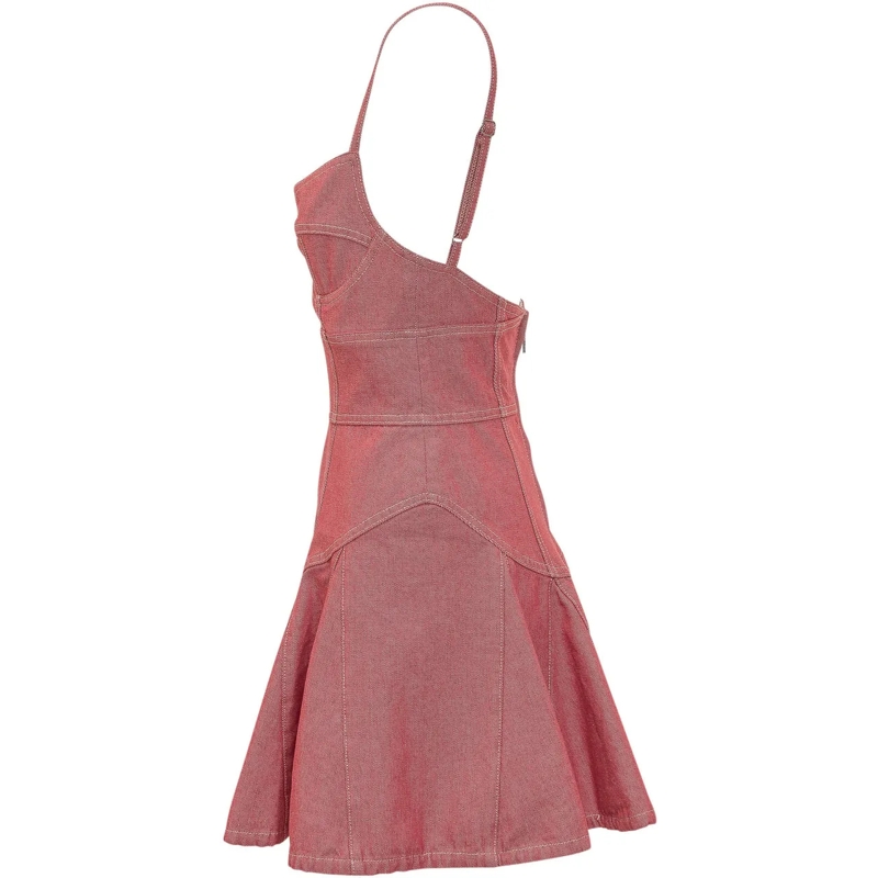 Dsquared2 Mini-robe Abito Flouncy rose(Image 3)