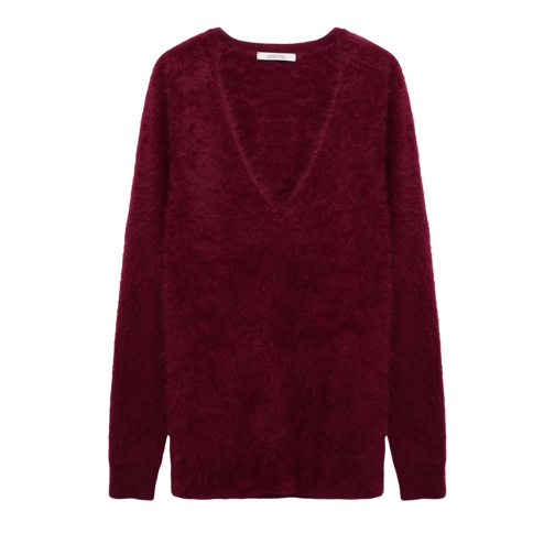 Dorothee Schumacher Pullover FLUFFY LUXURY pullover burgundy