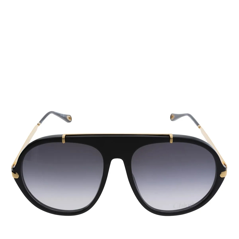 Chloé Sonnenbrille CH0357S Black-Gold-Grey(Image 3)
