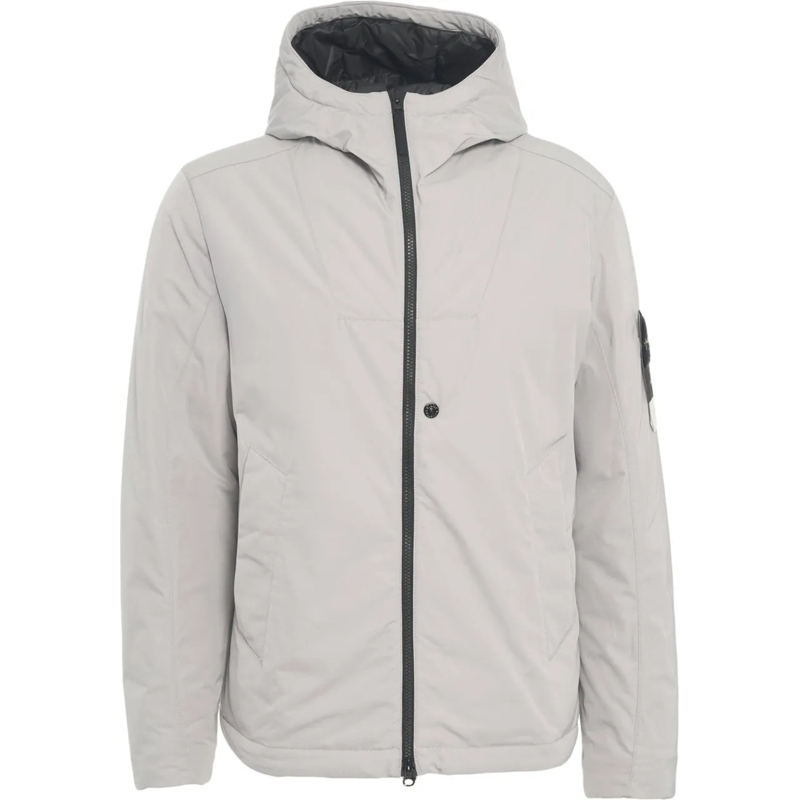 Stone Island Minikleid Padded jacket with hood grau