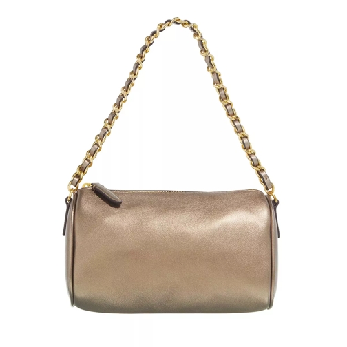 Lauren Ralph Lauren Emelia Shoulder Bag Small Aged Gold Pochette-väska
