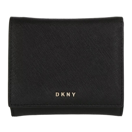 DKNY Bryant Park Trifold Carryall Wallet Black Vikbar plånbok
