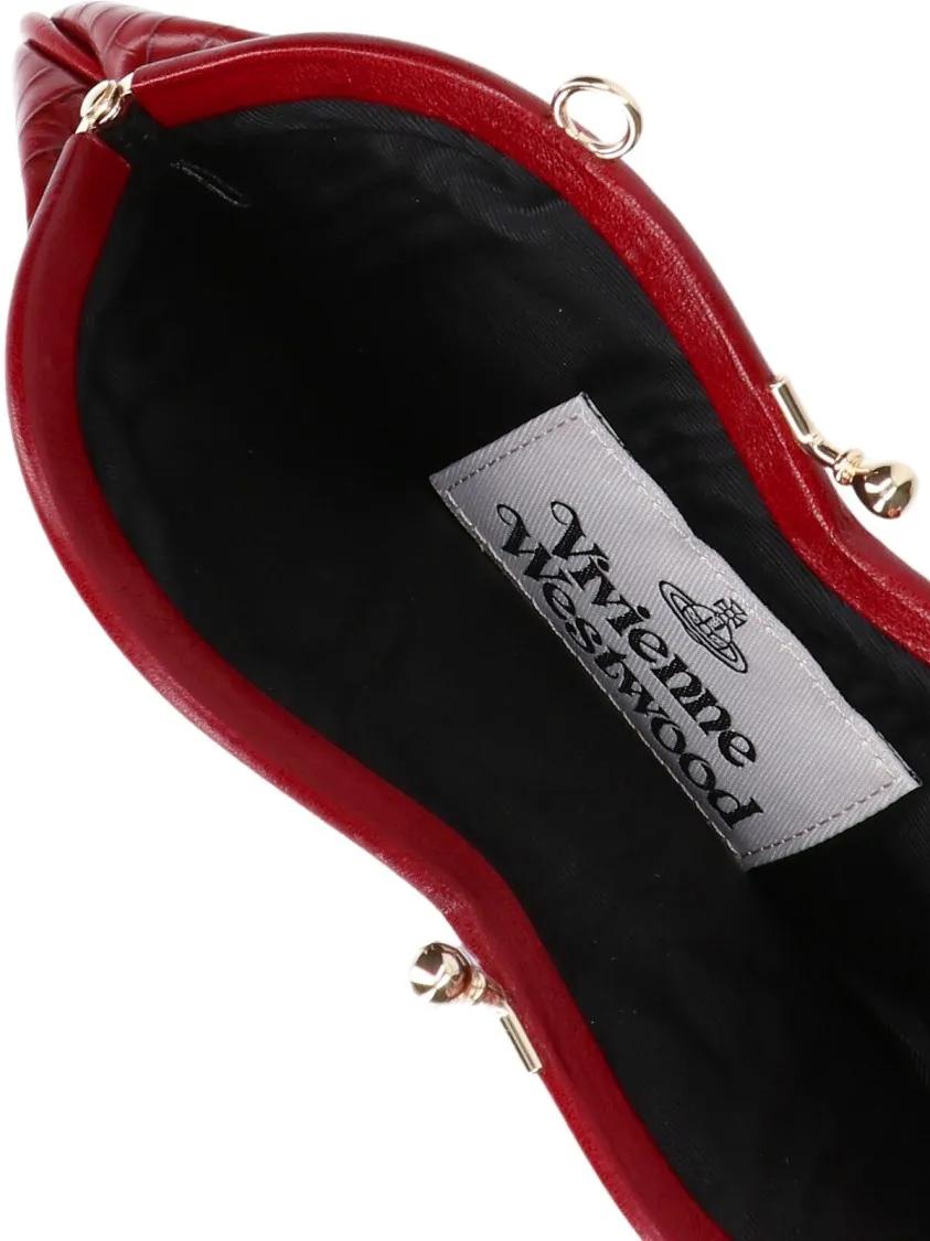 Vivienne Westwood Hobo bags "Belle Heart" Bag Red in rood