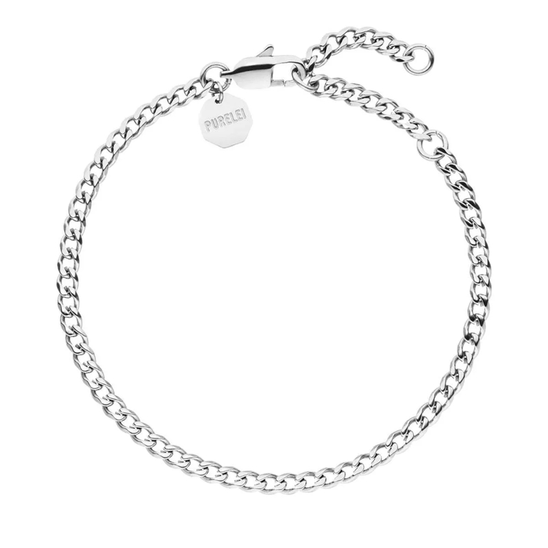 Purelei Armband Panzerkettenarmband Spirit Three silber