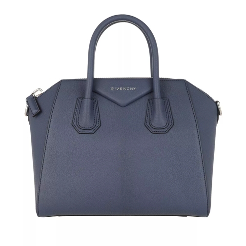 Givenchy Antigona Small Tote Bag Midnight Blue Rymlig shoppingväska