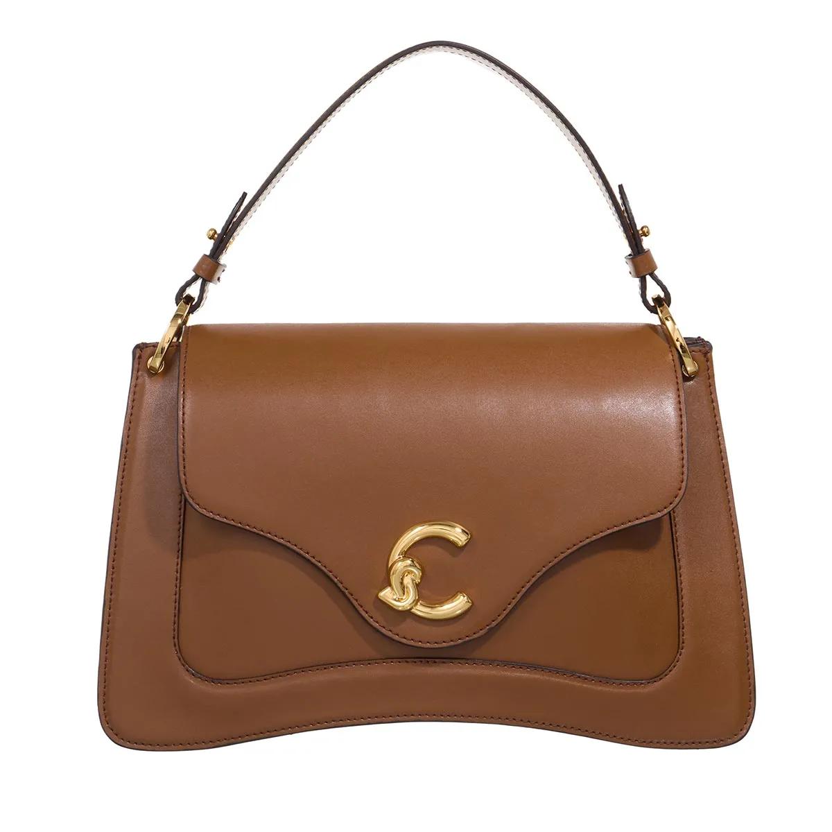 Coccinelle Women's Brown Crossbody Bags - C-Me Calf Cock - Crossbody Bags For Unisize
