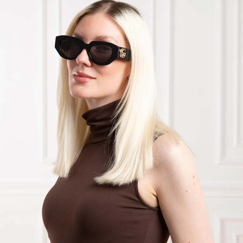 Gucci Sonnenbrille GG1421S BLACK-BLACK-GREY(Image 2)