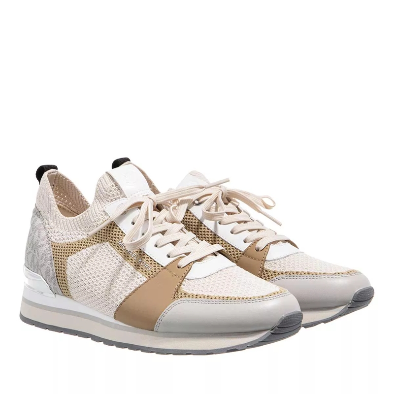 MICHAEL Michael Kors Low-Top-Sneaker Billie Knit Trainer Camel Multi