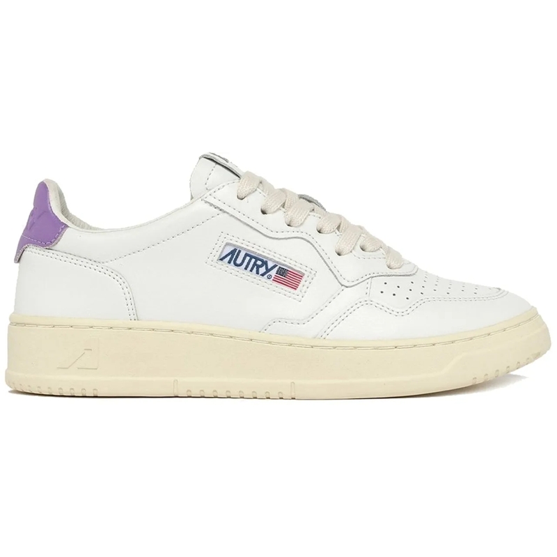 Autry International T-Shirt AUTRY Medalist Leather Sneakers weiß
