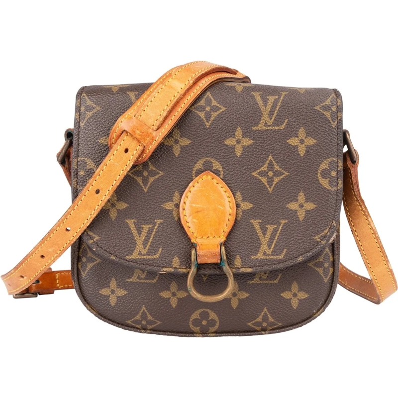 Louis Vuitton Schultertasche Louis Vuitton Canvas Monogram Saint Cloud PM Cross mehrfarbig