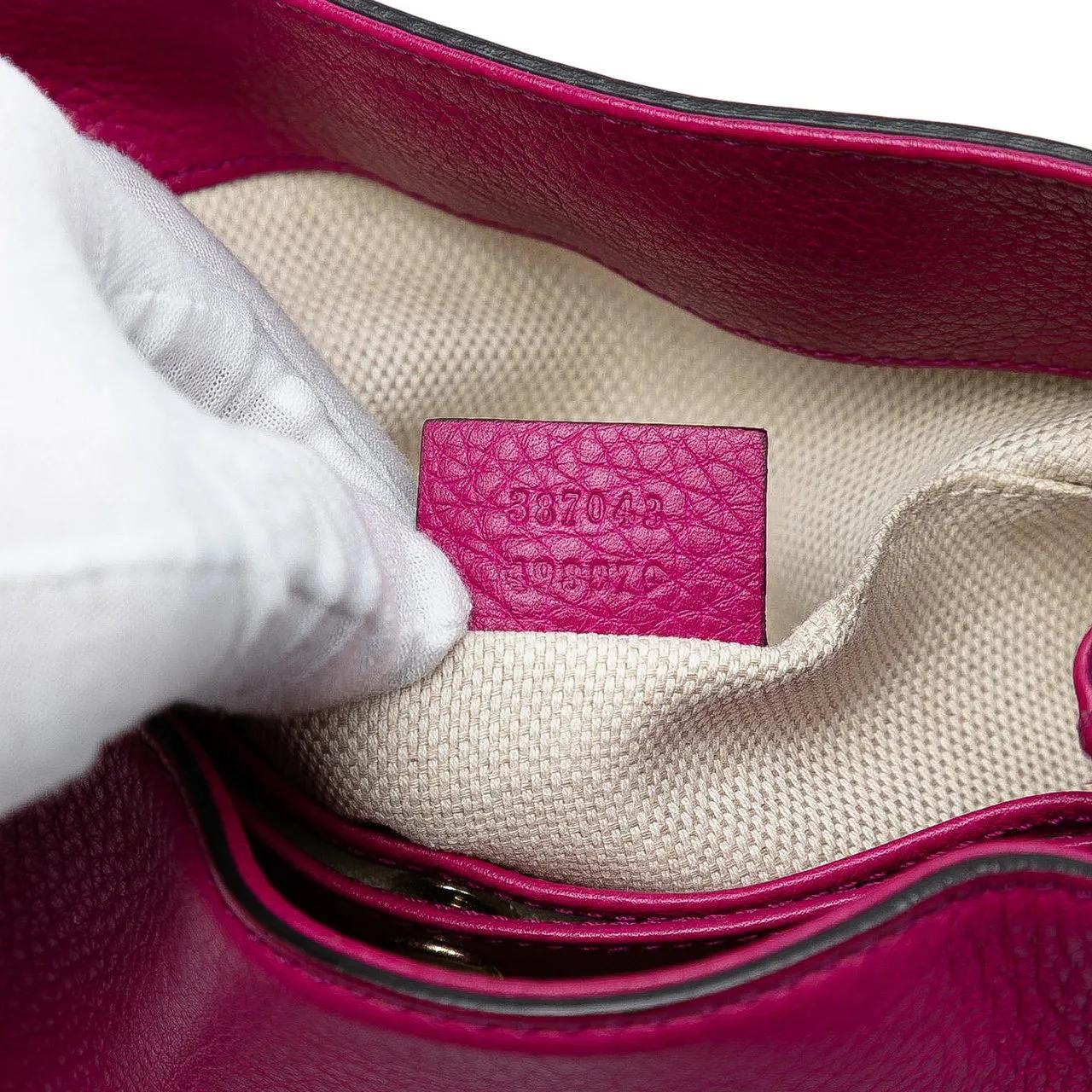 Thumbnail - Gucci Shopper - Small Leather Soho Chain Tote - Gr. unisize - in Gold - für Damen