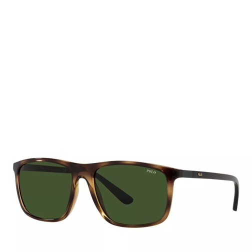 Polo Ralph Lauren 0PH4175 Shiny Dark Havana Sunglasses