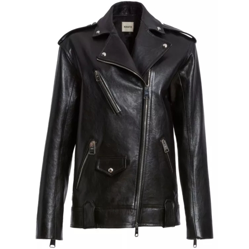 Khaite Lambskin Jacket Black 