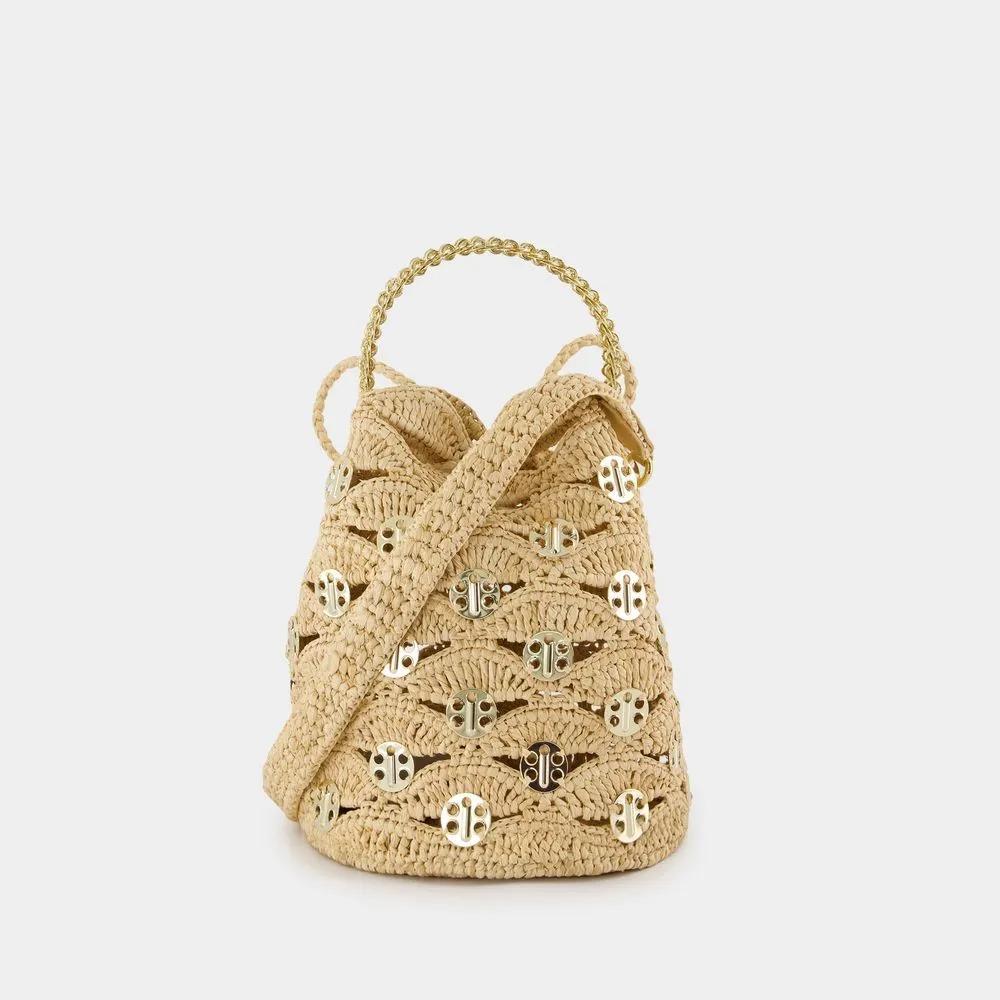 Paco Rabanne Bucket bags Purse Rabanne Metal Neutral in beige