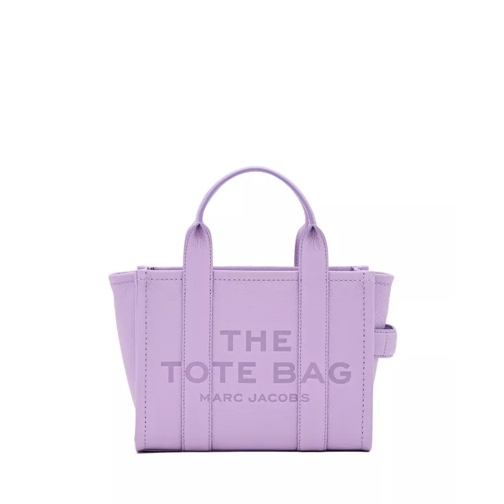 Marc Jacobs The Tote Bag Small Leather Bag Purple Tote