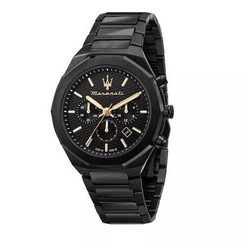 Maserati Watch Stile 45mm Chr Black Chronographe