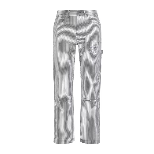 Amiri Black Cotton Motors Carpenter Pant Black 